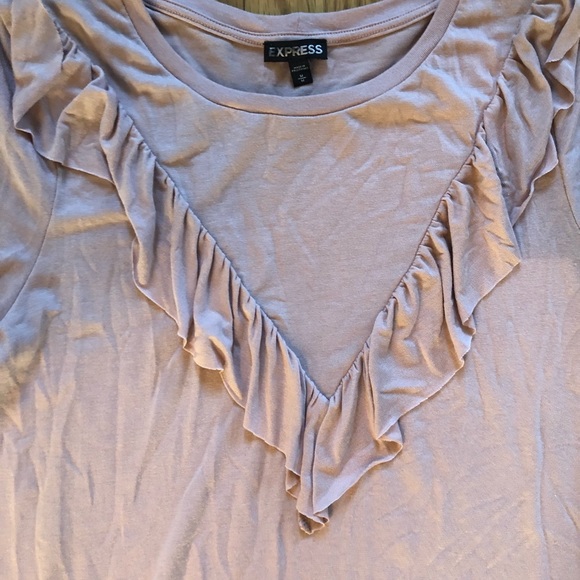 Express Ruffle Tee - Picture 2 of 2